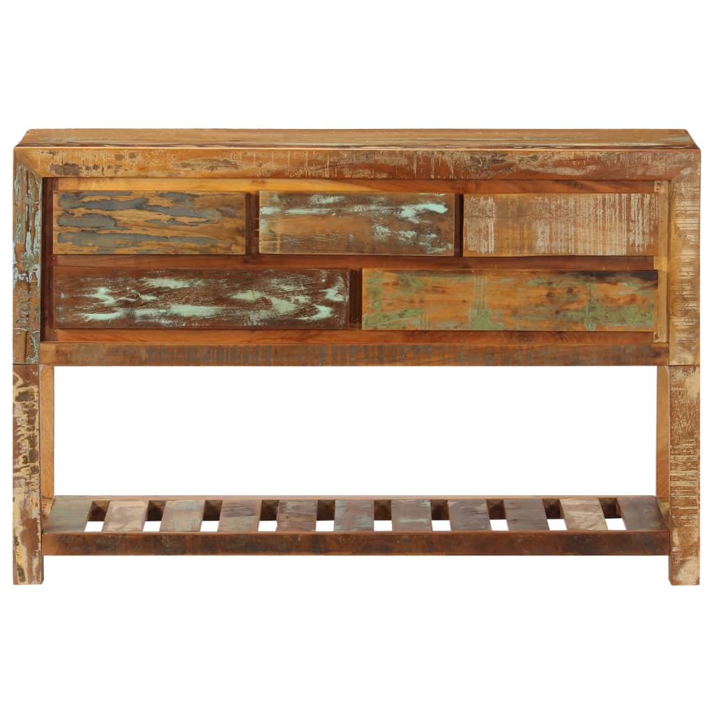 vidaXL Sideboard 120x30x75 cm Solid Reclaimed Wood