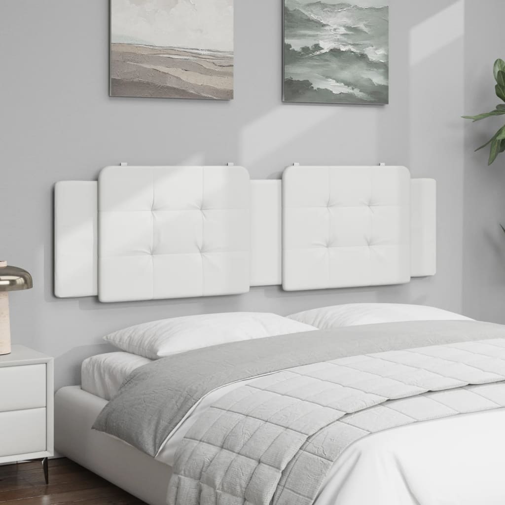 vidaXL Headboard Cushion White 183 cm Faux Leather