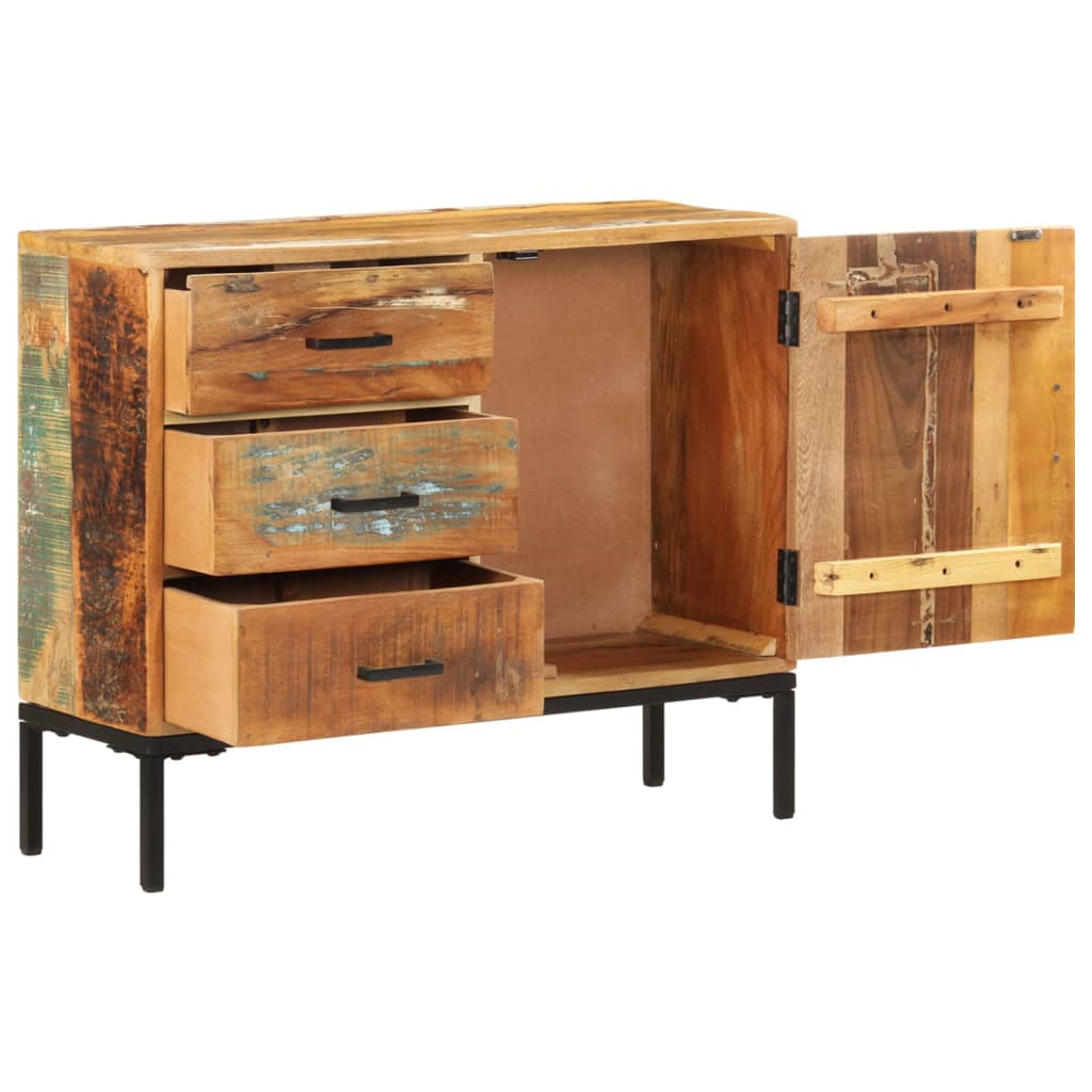 vidaXL Sideboard 88x30x73 cm Solid Reclaimed Wood