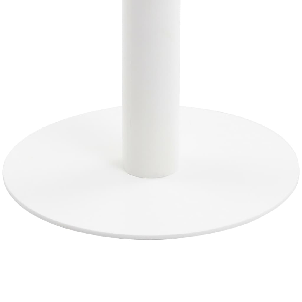 vidaXL Bistro Table Light Brown 50 cm MDF