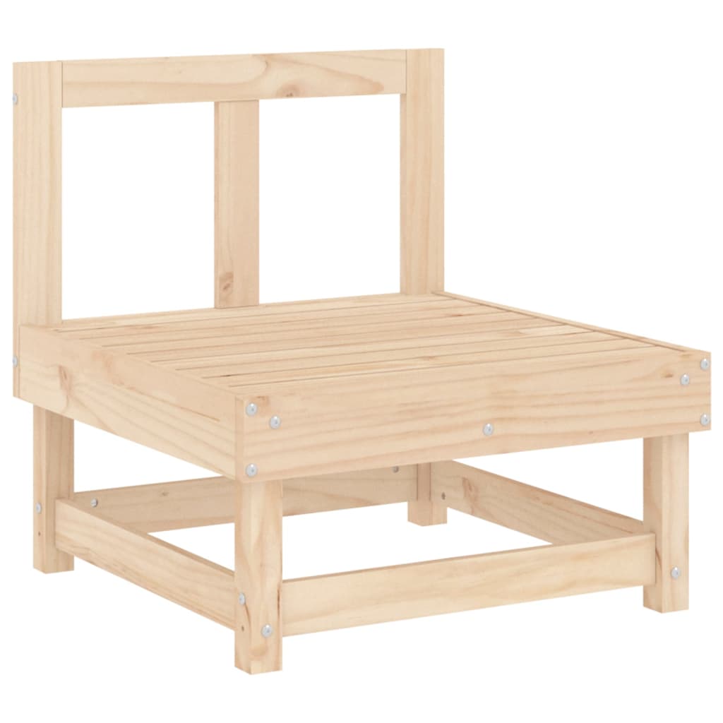 vidaXL 8 Piece Garden Lounge Set Solid Wood Pine