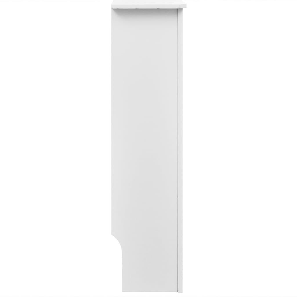 vidaXL Radiator Cover White MDF 172 cm