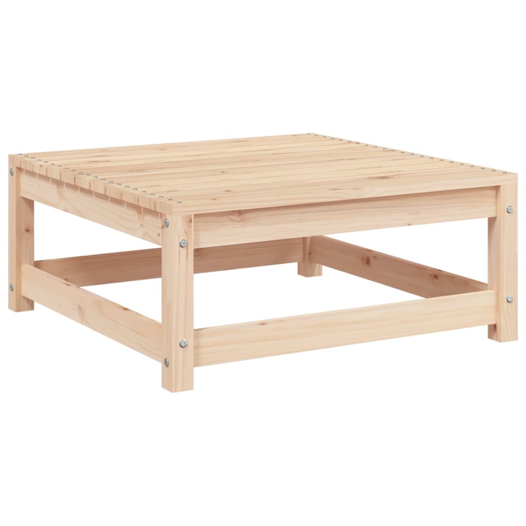 vidaXL Garden Footstool 70x70x30 cm Solid Wood Pine