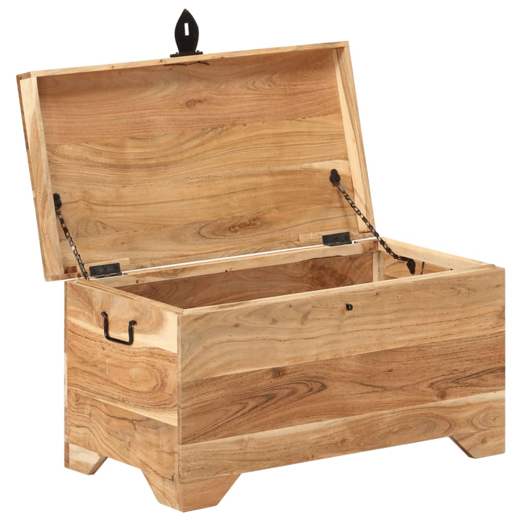 vidaXL Storage Chest Solid Acacia Wood