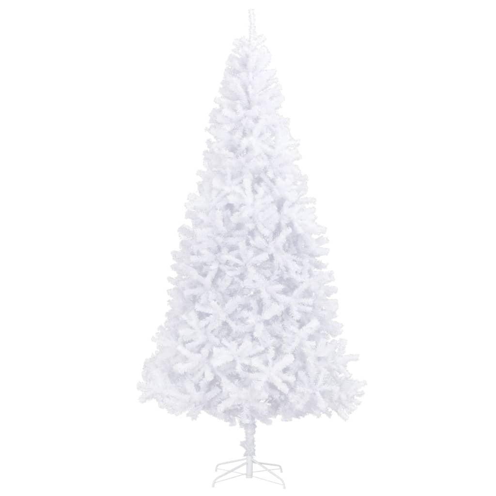 vidaXL Artificial Pre-lit Christmas Tree with Ball Set LEDs 300 cm White