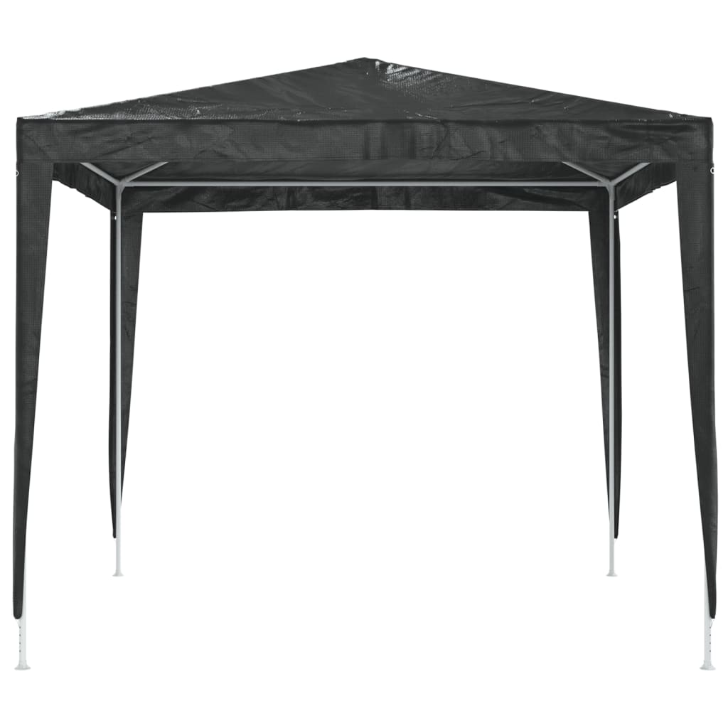 vidaXL Professional Party Tent 2.5x2.5 m Anthracite 90 g/m²