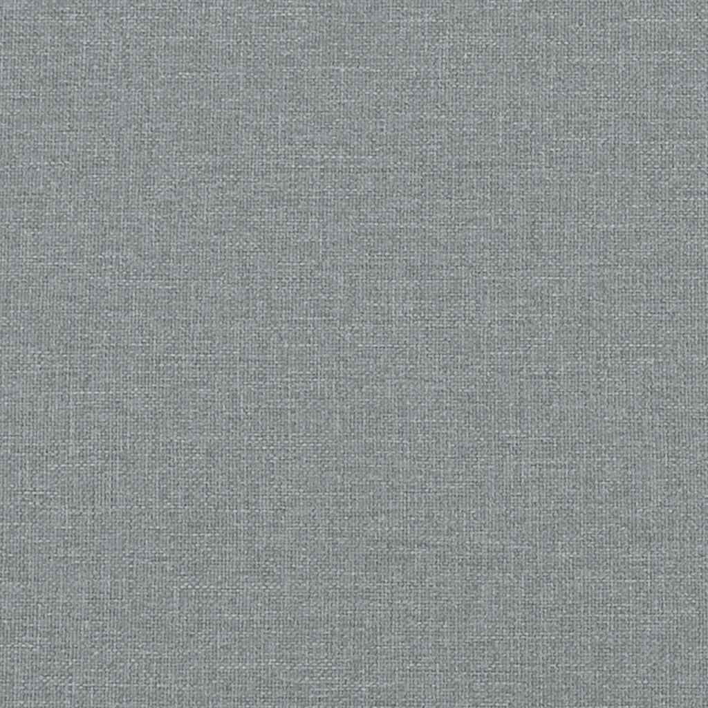 vidaXL Stand up Massage Recliner Chair Light Grey Fabric