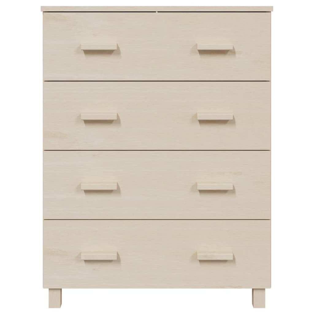vidaXL Sideboard HAMAR Honey Brown 79x40x103.5 cm Solid Wood Pine