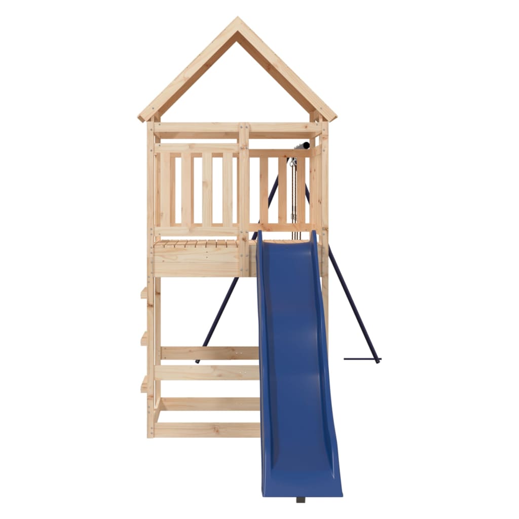 vidaXL Outdoor Playset Solid Wood Pine