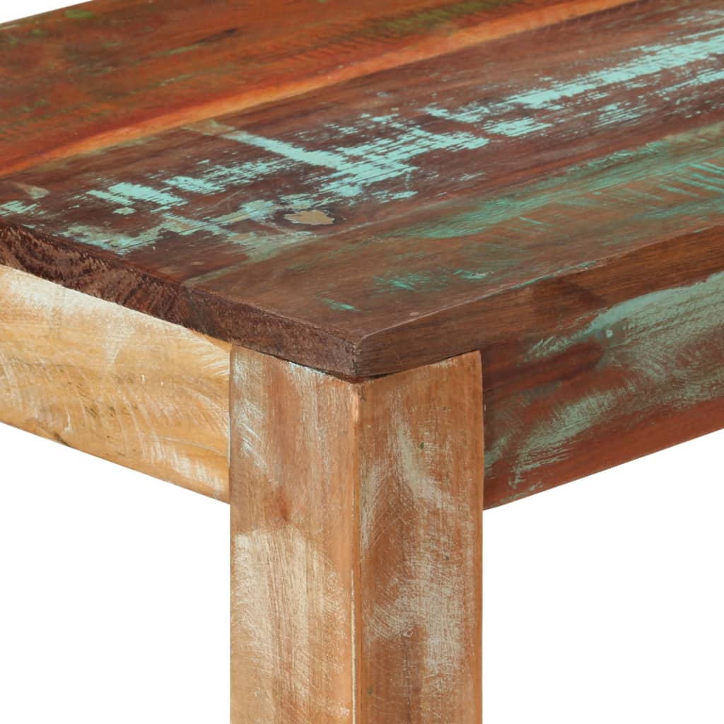 vidaXL Console Table 110x35x76 cm Solid Reclaimed Wood