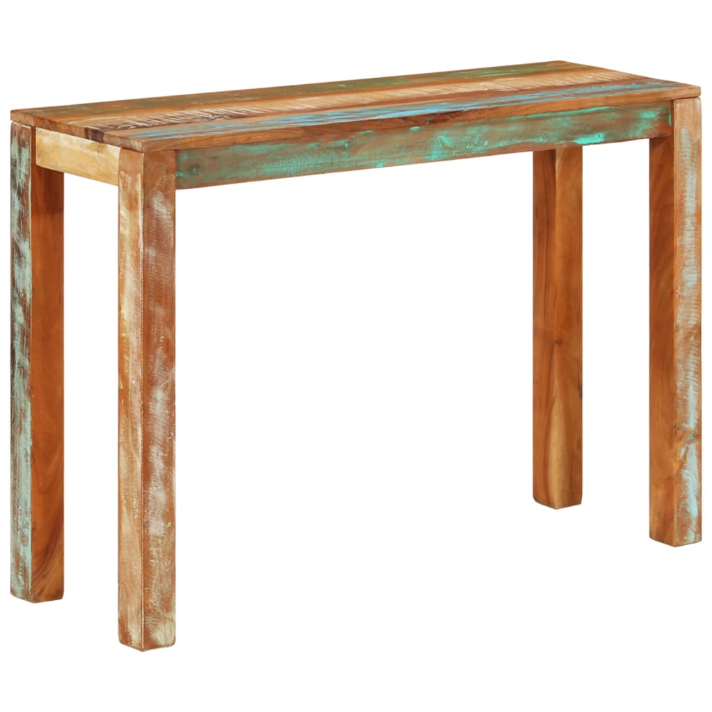 vidaXL Console Table 110x35x76 cm Solid Reclaimed Wood