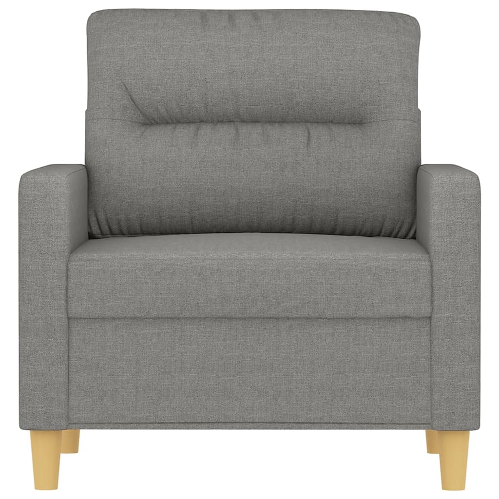 vidaXL Sofa Chair Dark Grey 60 cm Fabric