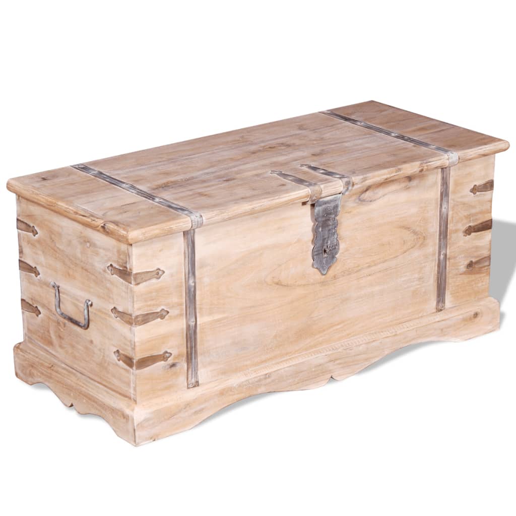 vidaXL Storage Chest Acacia Wood