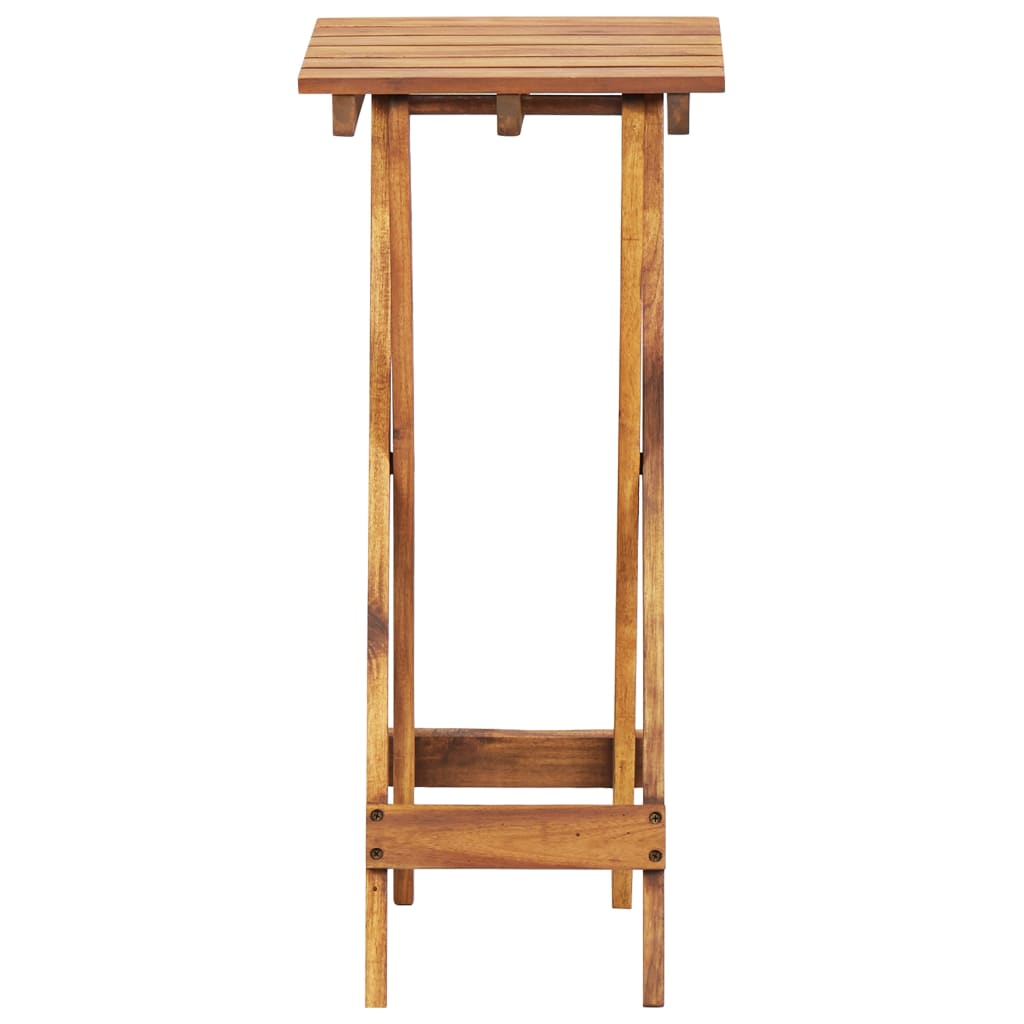 vidaXL Plant Stand 30x30x67 cm Solid Acacia Wood