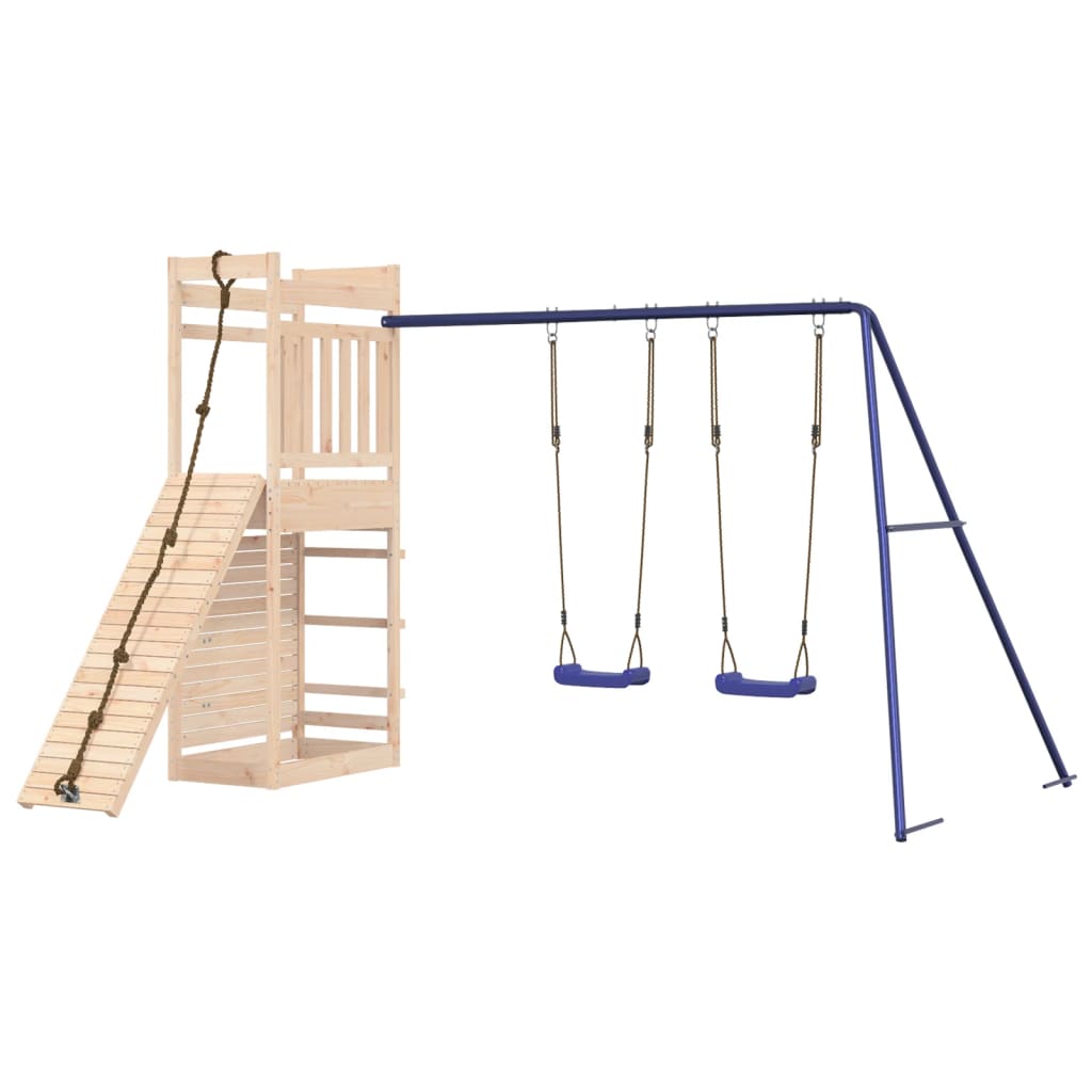 vidaXL Outdoor Playset Solid Wood Pine