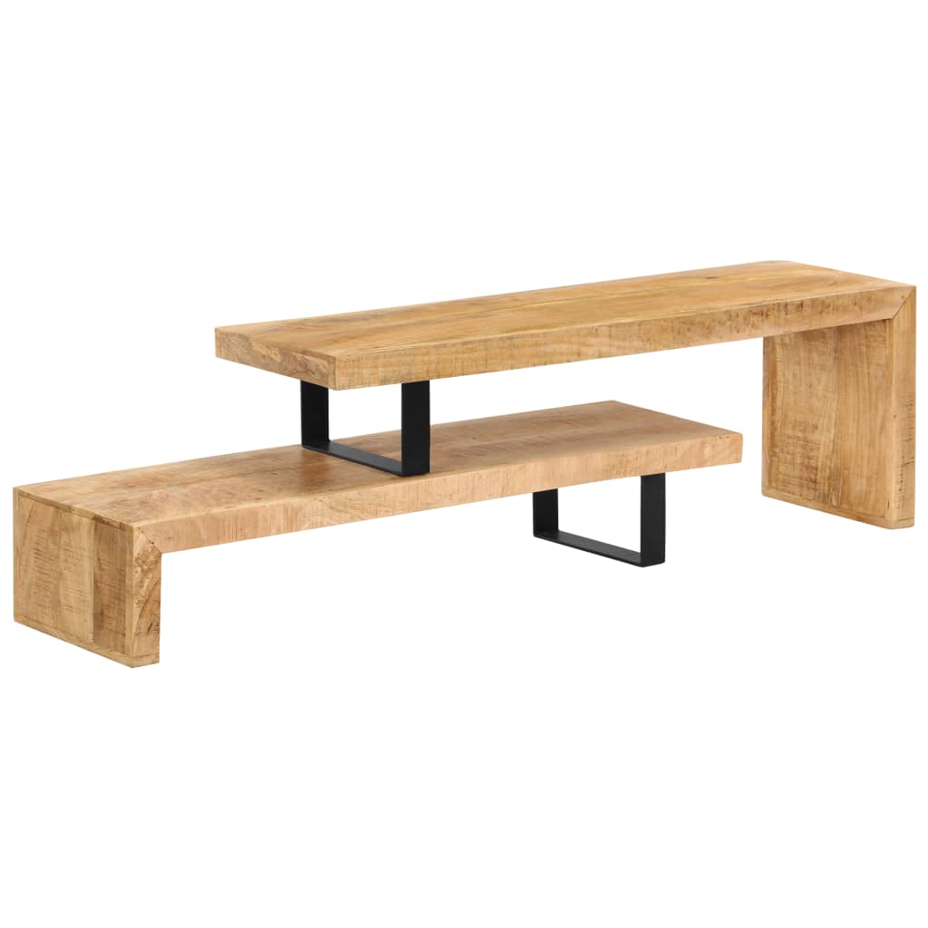 vidaXL TV Stand Solid Mango Wood