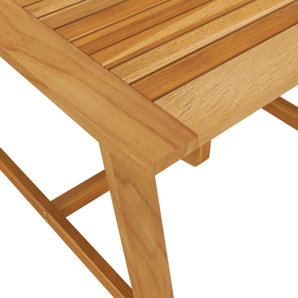 vidaXL Garden Dining Table 88x88x74 cm Solid Acacia Wood