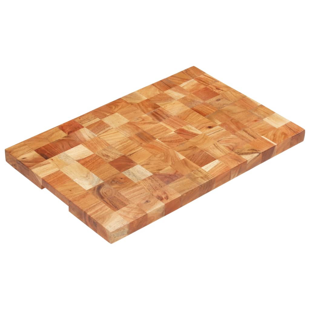 vidaXL Chopping Board 60x40x3.8 cm Solid Acacia Wood