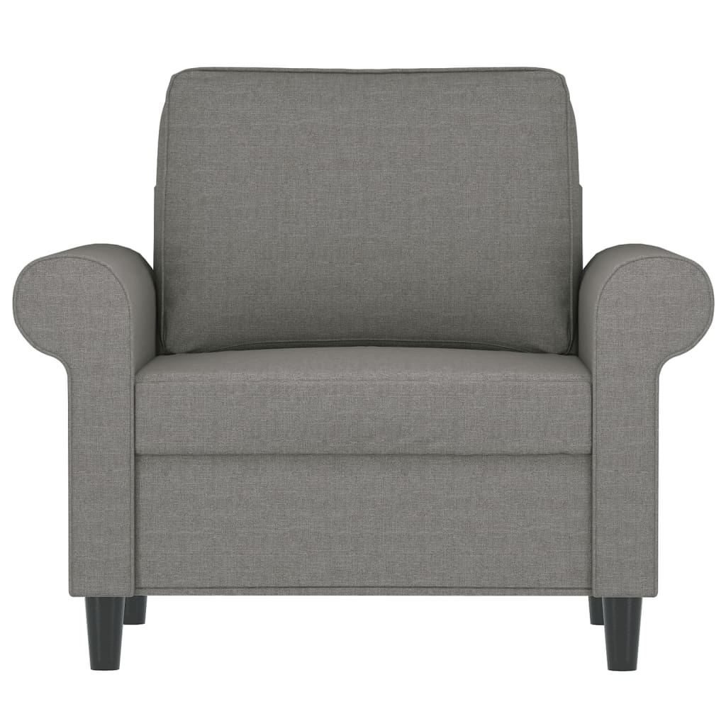 vidaXL Sofa Chair Dark Grey 60 cm Fabric