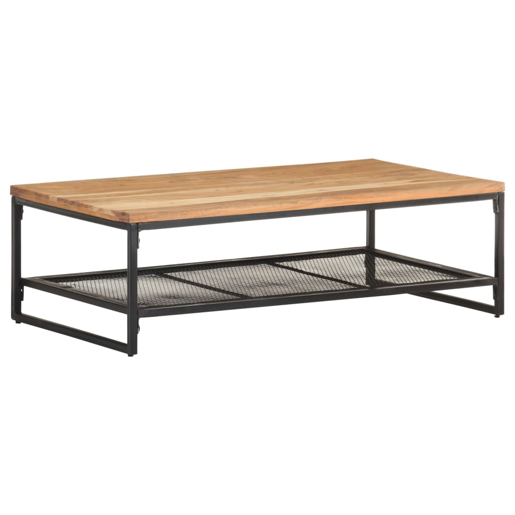 vidaXL Coffee Table 110x60x35 cm Solid Acacia Wood