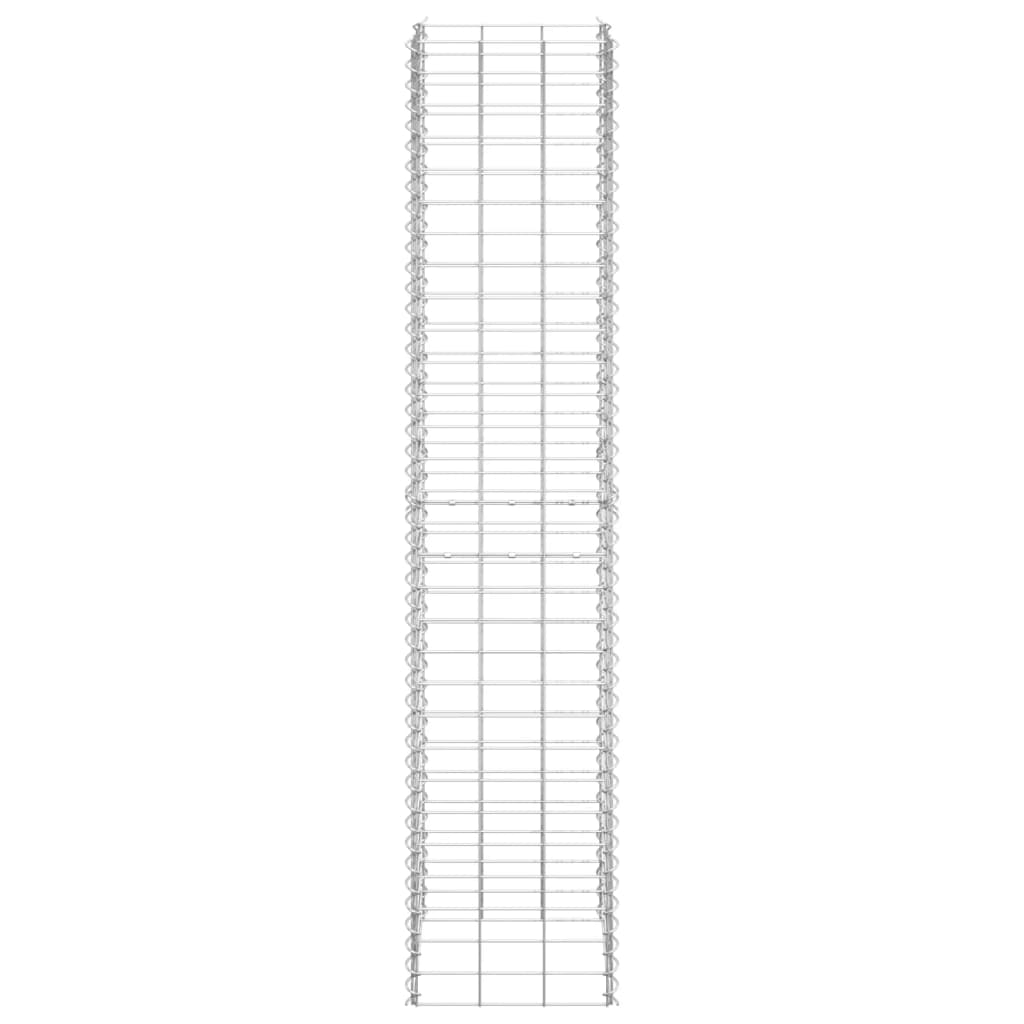 vidaXL Gabion Raised Beds 3 pcs 30x30x150 cm Iron