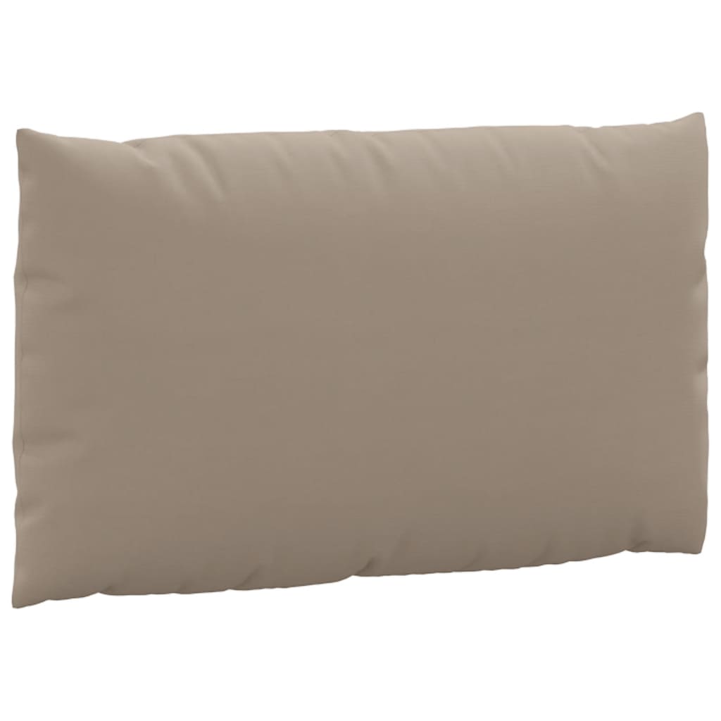 vidaXL Pallet Cushions 2 pcs Taupe Oxford Fabric