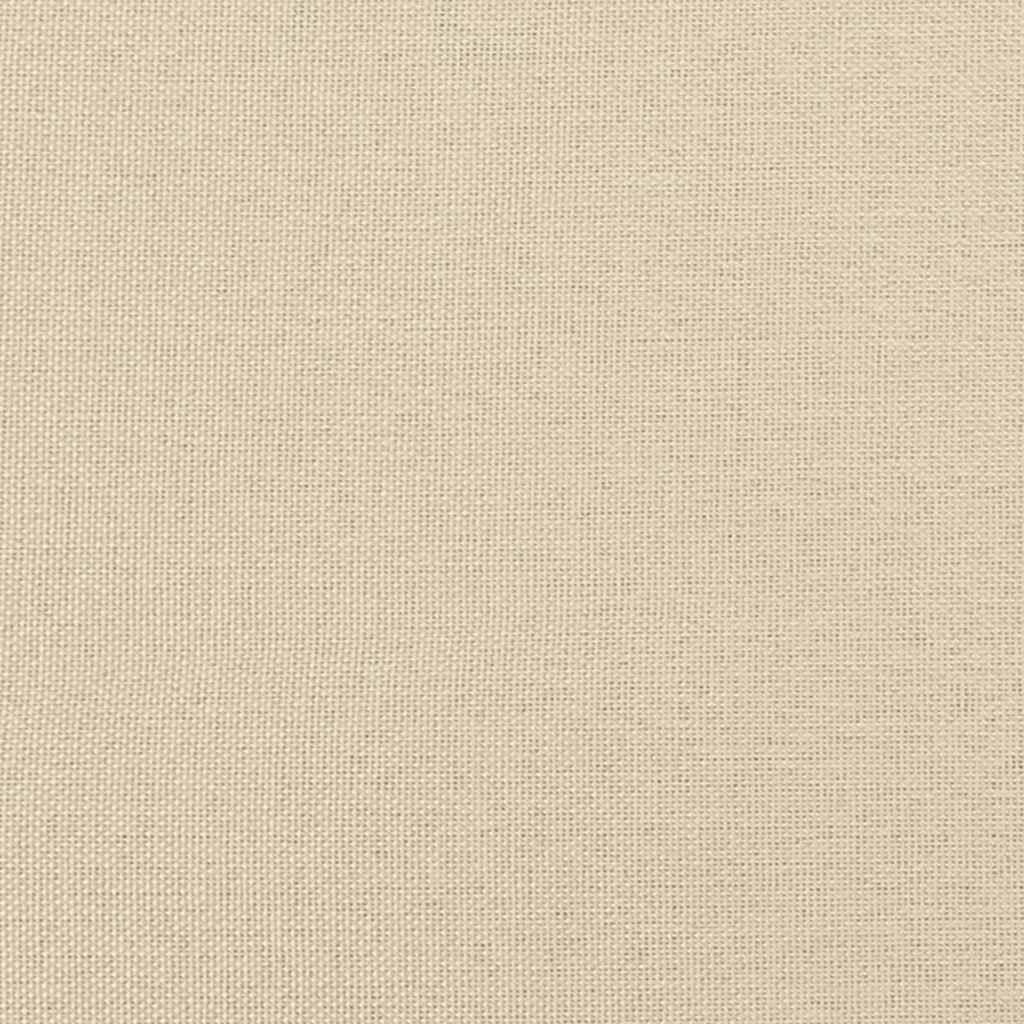 vidaXL Stand up Recliner Chair Cream Fabric