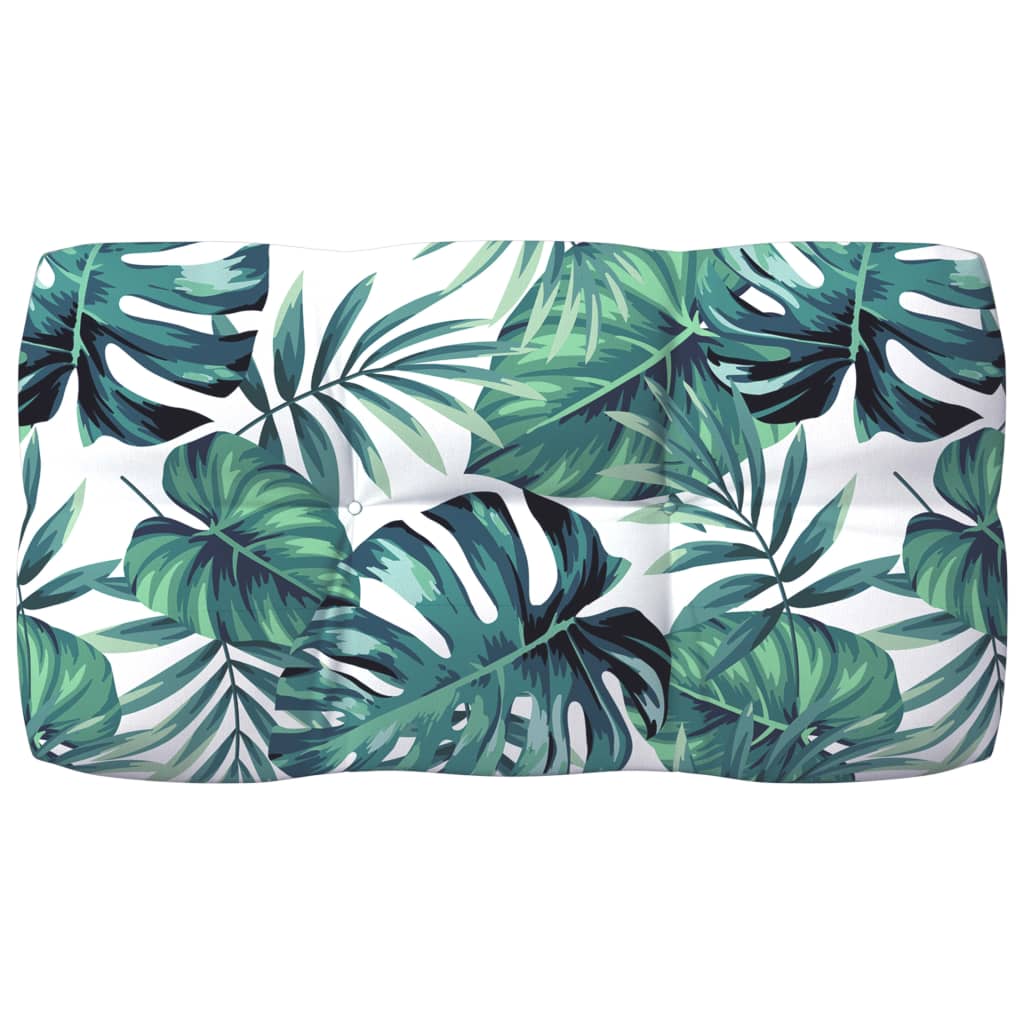 vidaXL Pallet Sofa Cushions 7 pcs Leaf Pattern