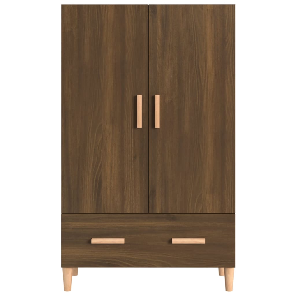 vidaXL Highboard Brown Oak 70x31x115 cm Engineered Wood