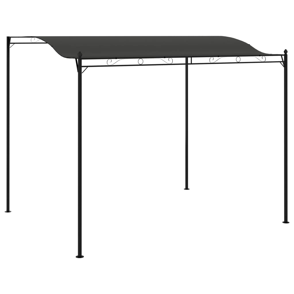 vidaXL Sunshade Awning 3x2.4 m Anthracite