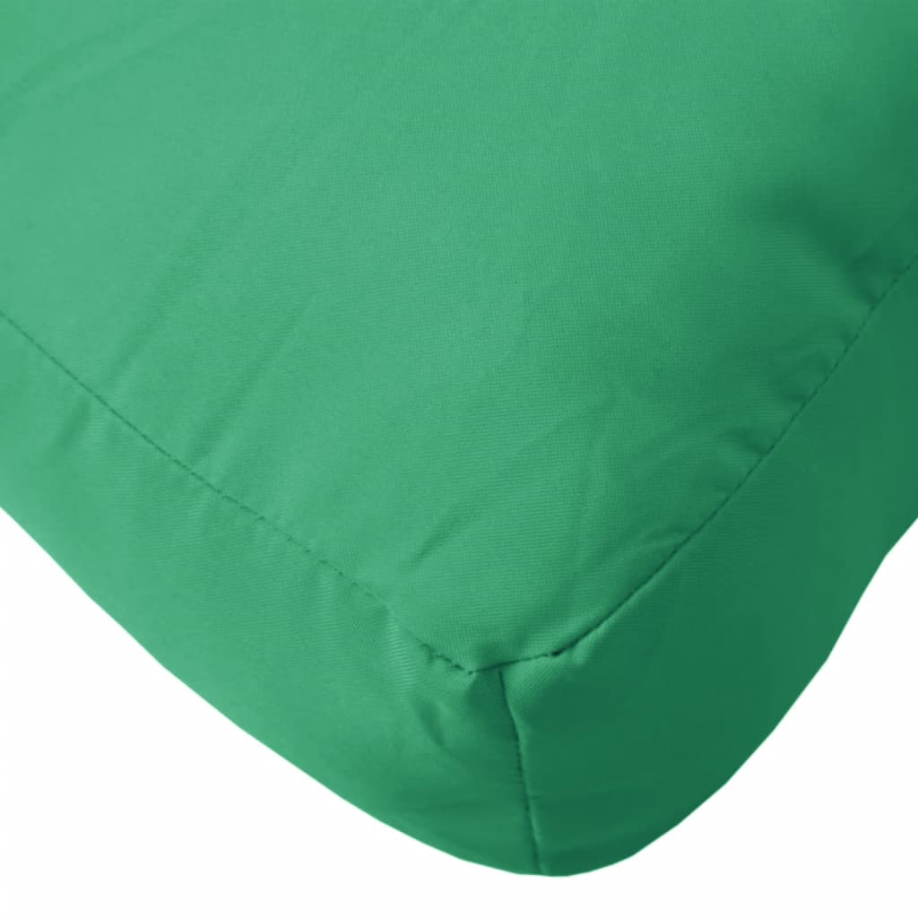 vidaXL Pallet Cushions 3 pcs Green Oxford Fabric
