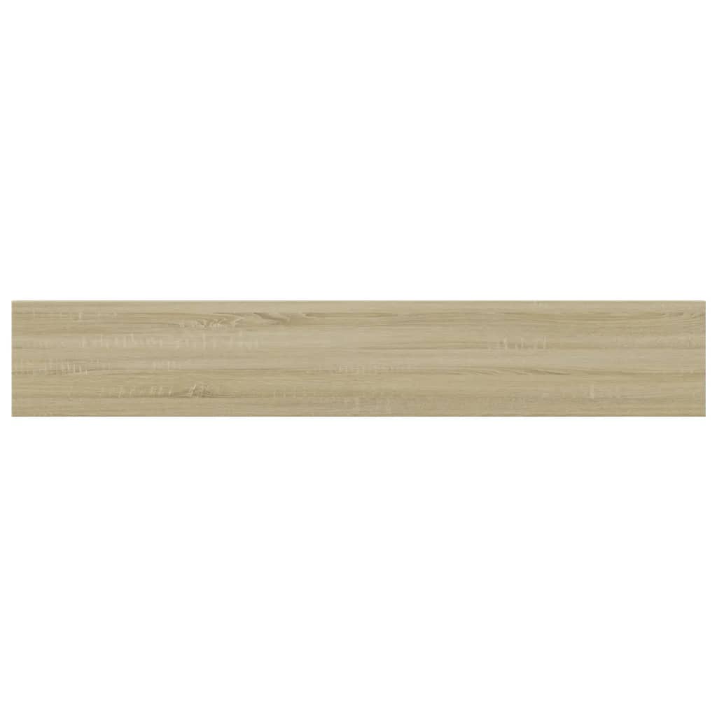 vidaXL Bookshelf Boards 8 pcs Sonoma Oak 60x10x1.5 cm Engineered Wood