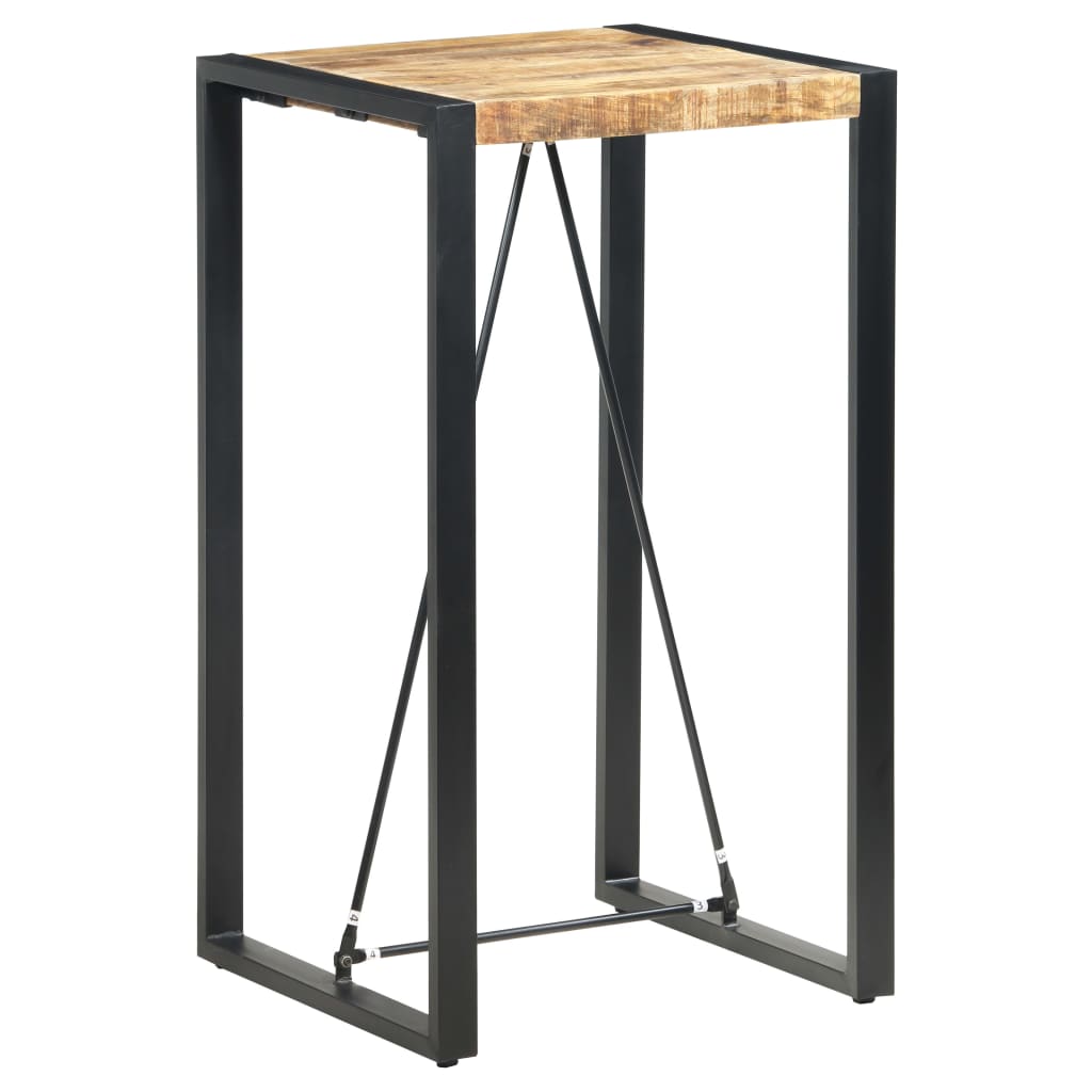 vidaXL Bar Table 60x60x110 cm Solid Mango Wood