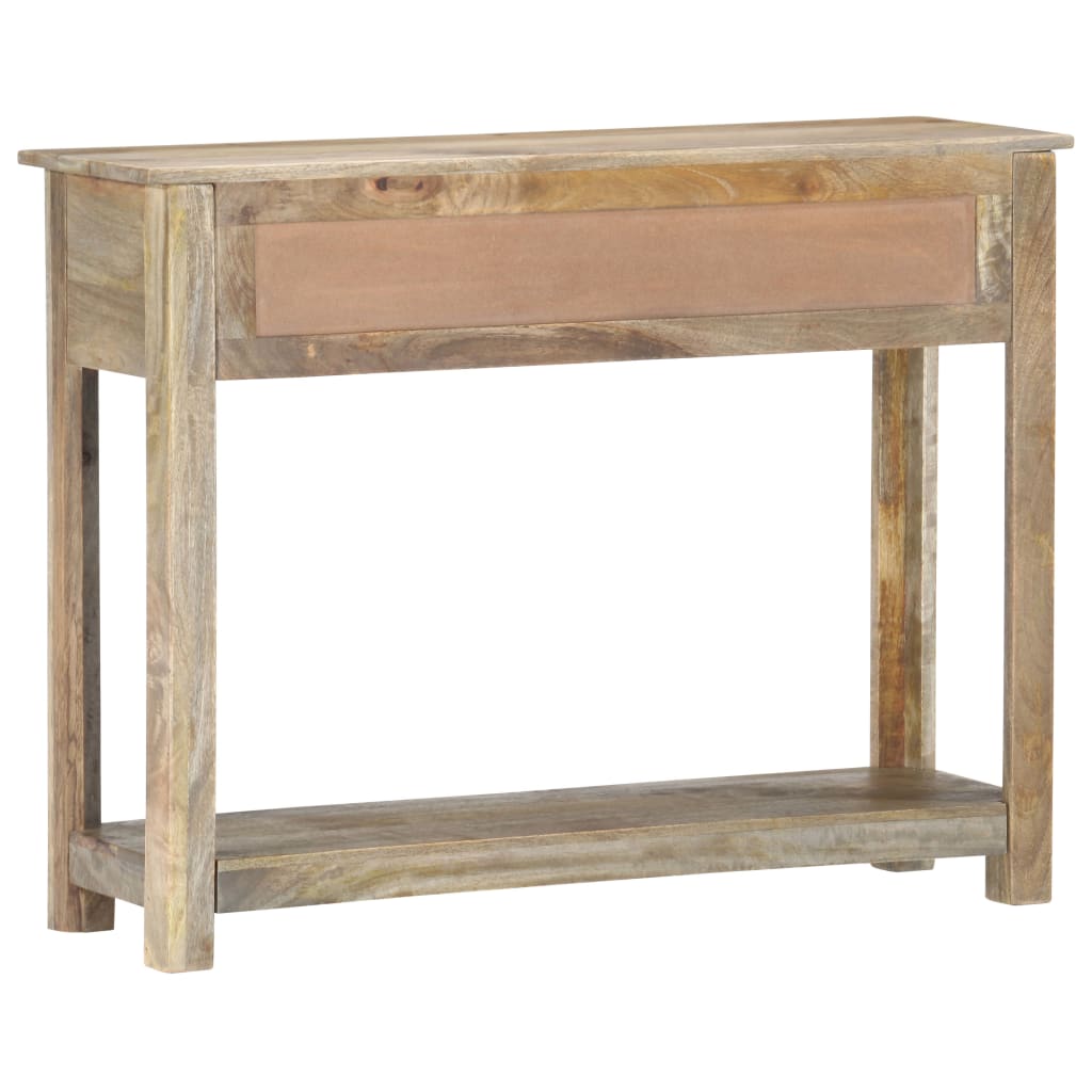 vidaXL Console Table 100x30x76 cm Solid Mango Wood