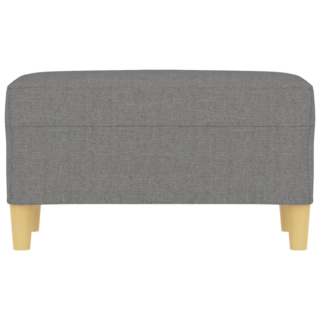 vidaXL Bench Dark Grey 70x35x41 cm Fabric