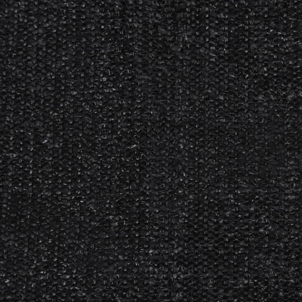 vidaXL Outdoor Roller Blind 60x230 cm Black HDPE