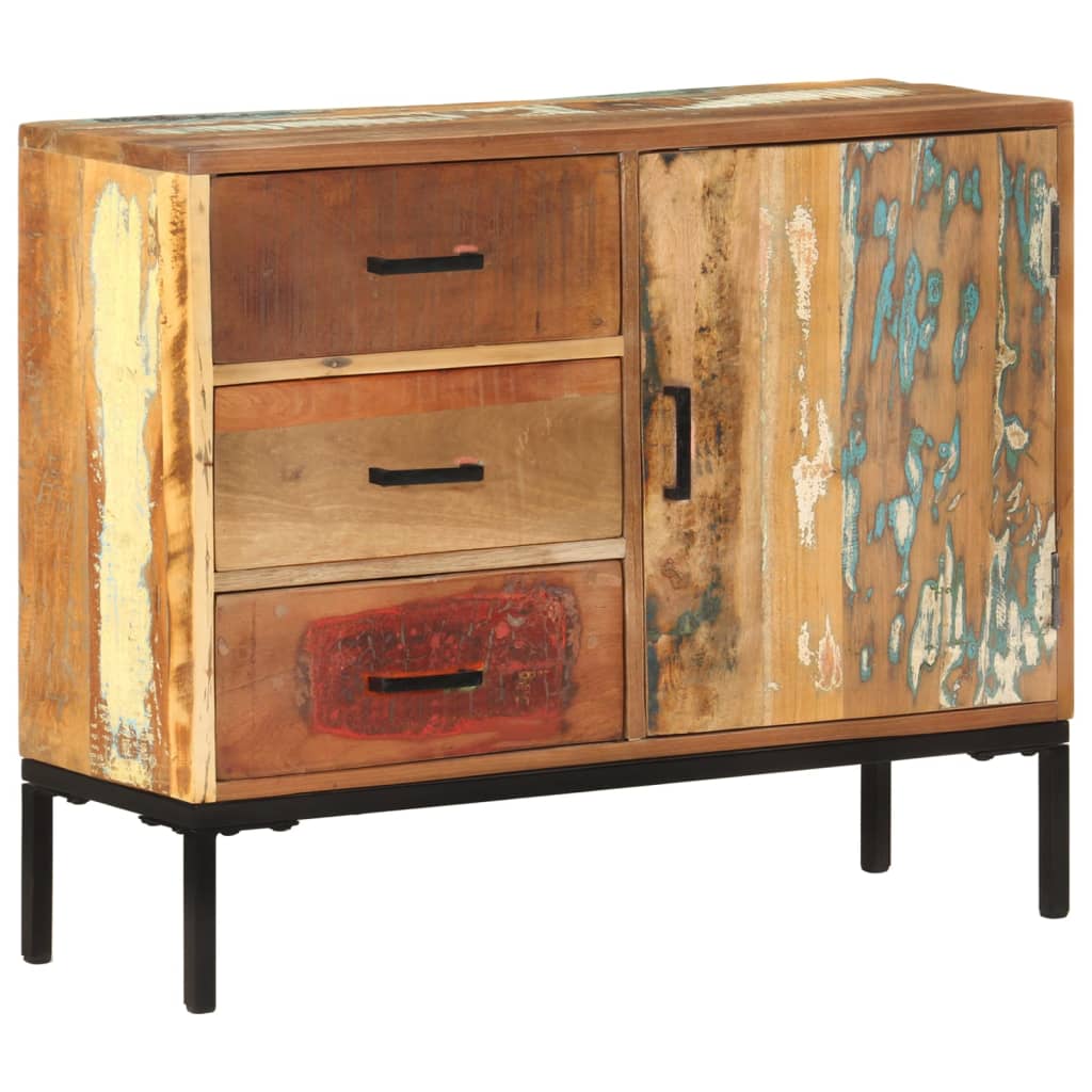 vidaXL Sideboard 88x30x73 cm Solid Reclaimed Wood