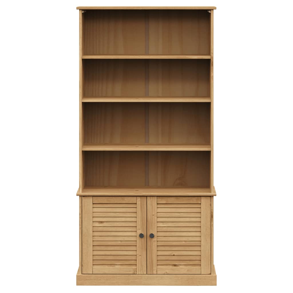 vidaXL Bookcase VIGO 85x35x170 cm Solid Wood Pine