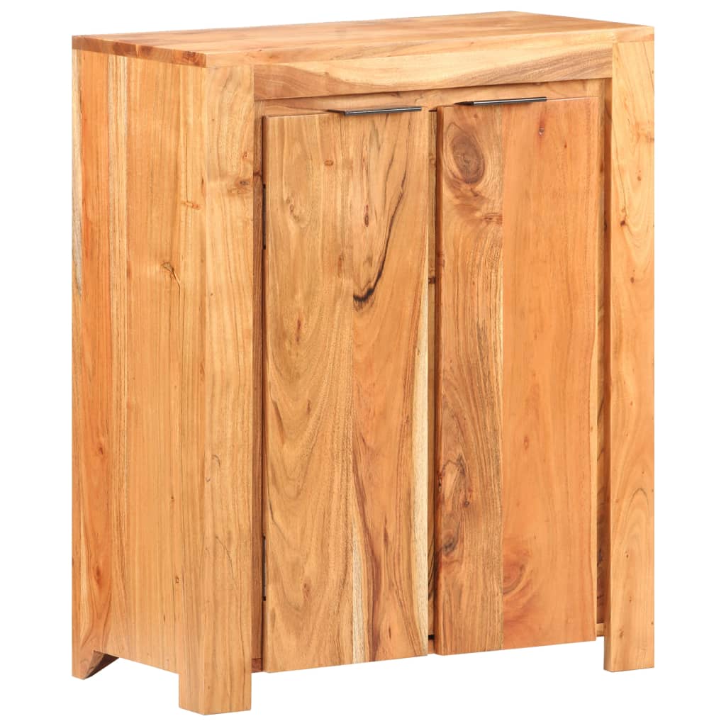 vidaXL Sideboard 59x33x75 cm Solid Acacia Wood