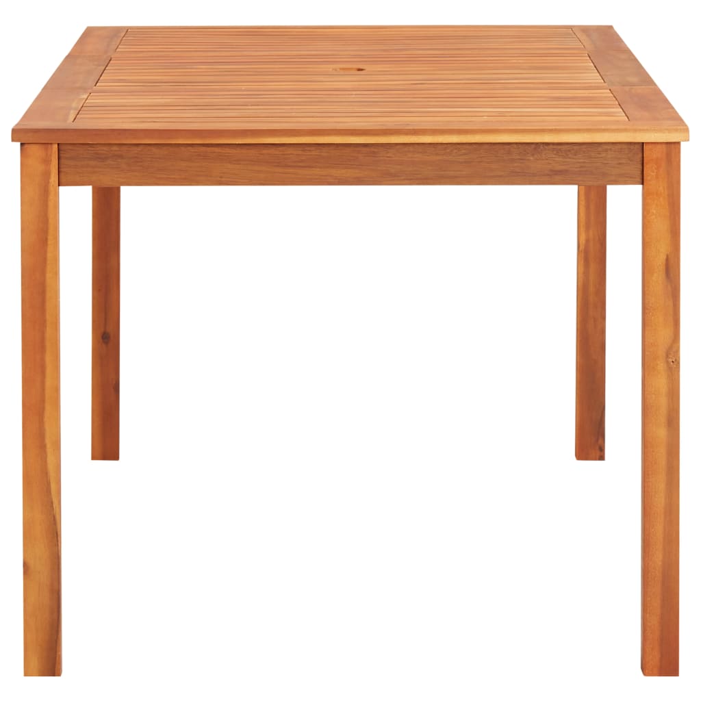 vidaXL Garden Table 150x90x74 cm Solid Acacia Wood