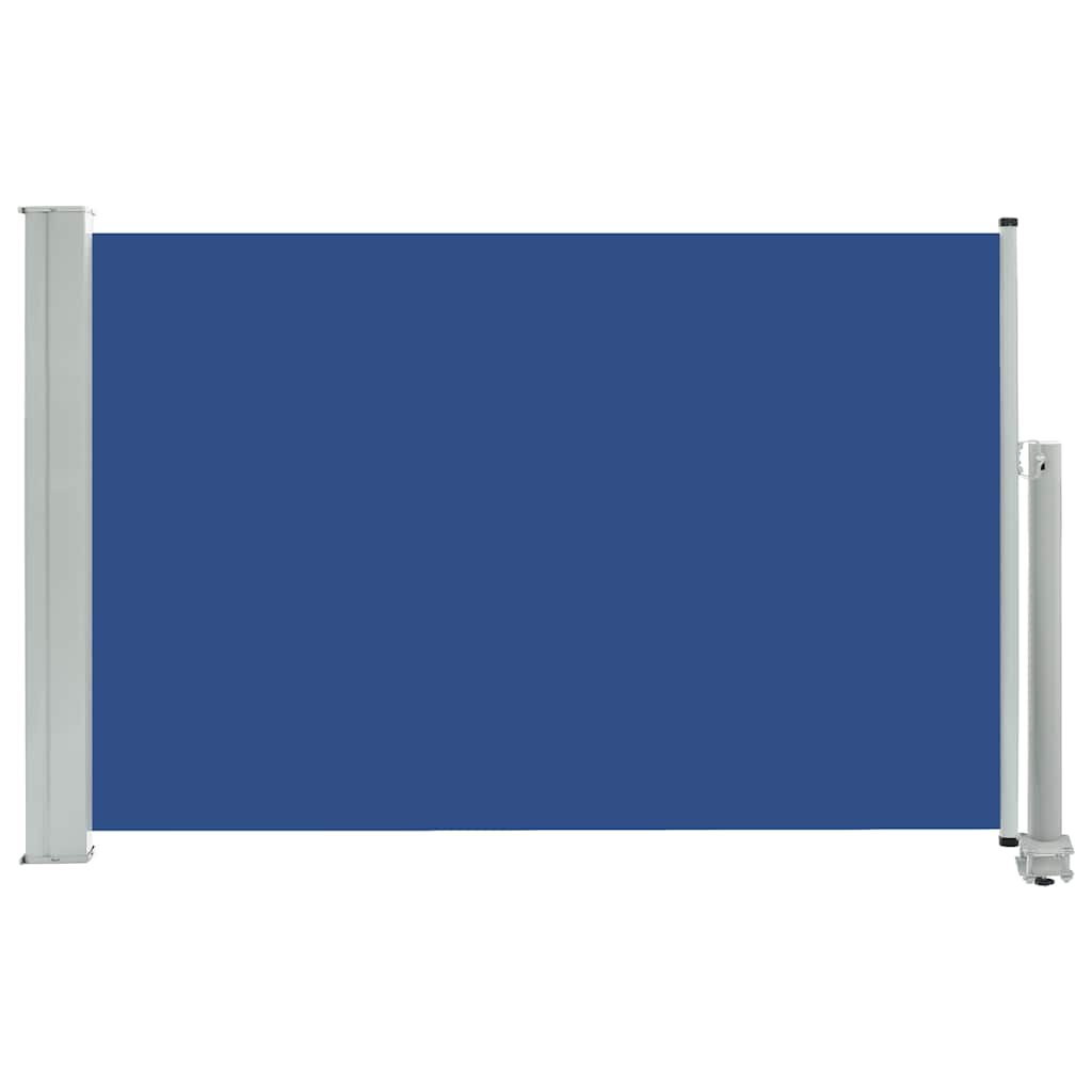 vidaXL Patio Retractable Side Awning 60x300 cm Blue