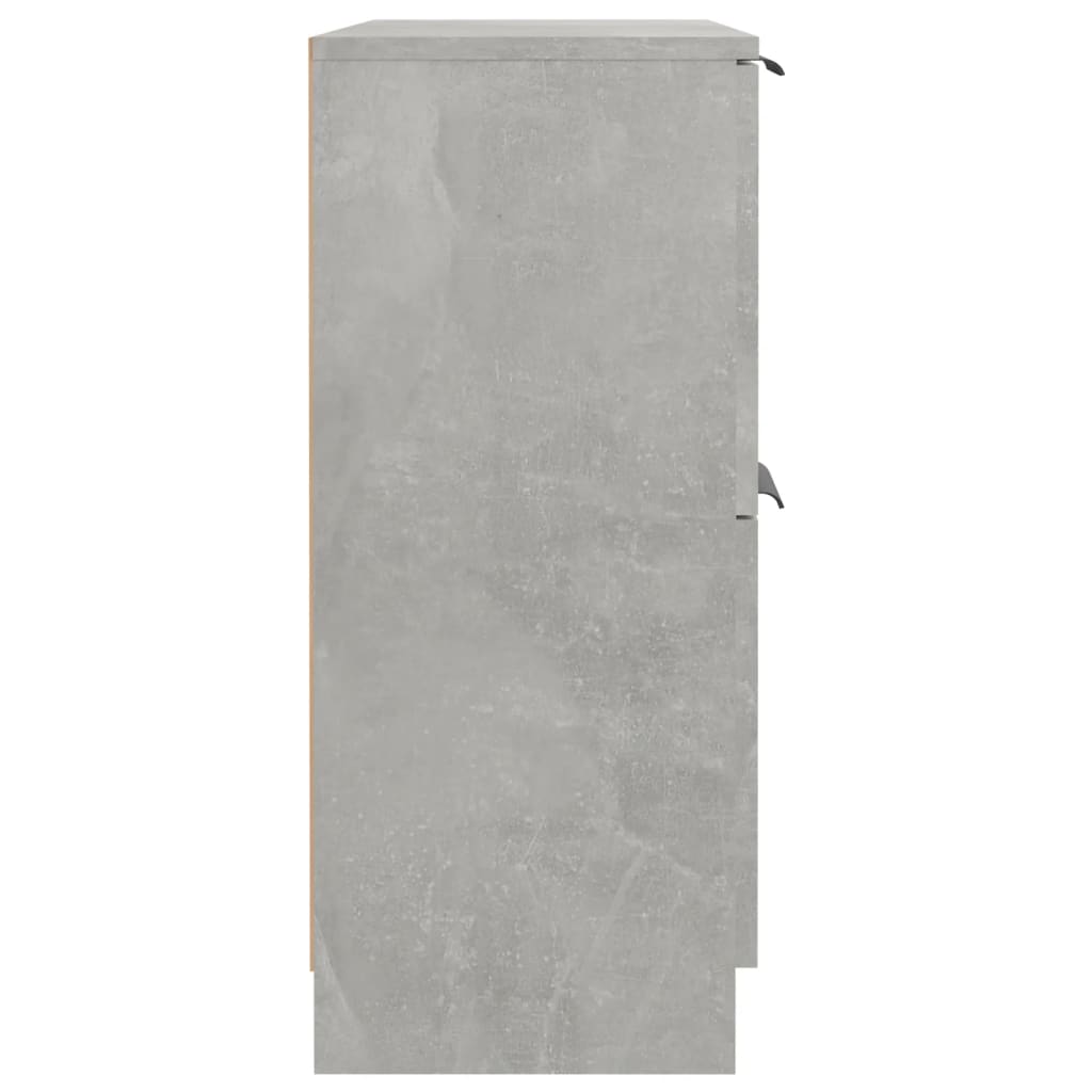 vidaXL Sideboard Concrete Grey 60x30x70 cm Engineered Wood