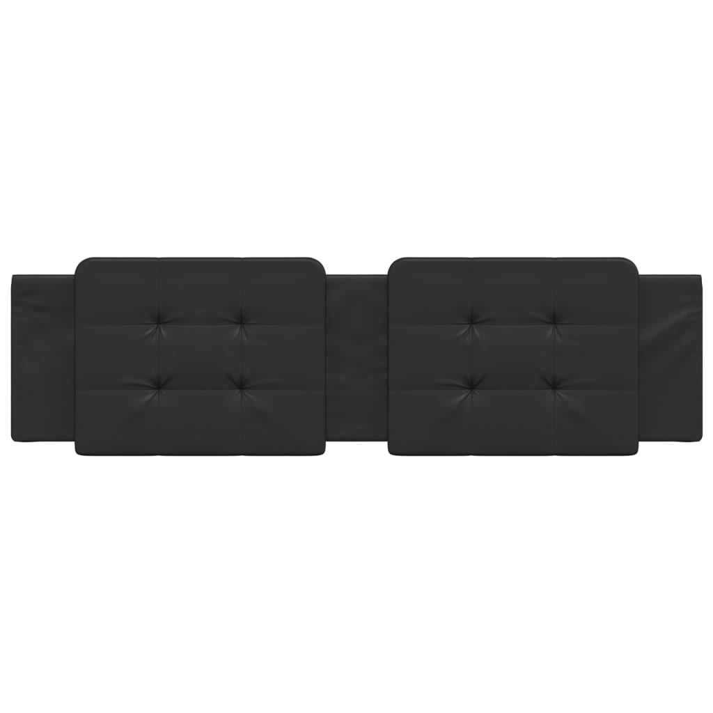 vidaXL Headboard Cushion Black 183 cm Faux Leather