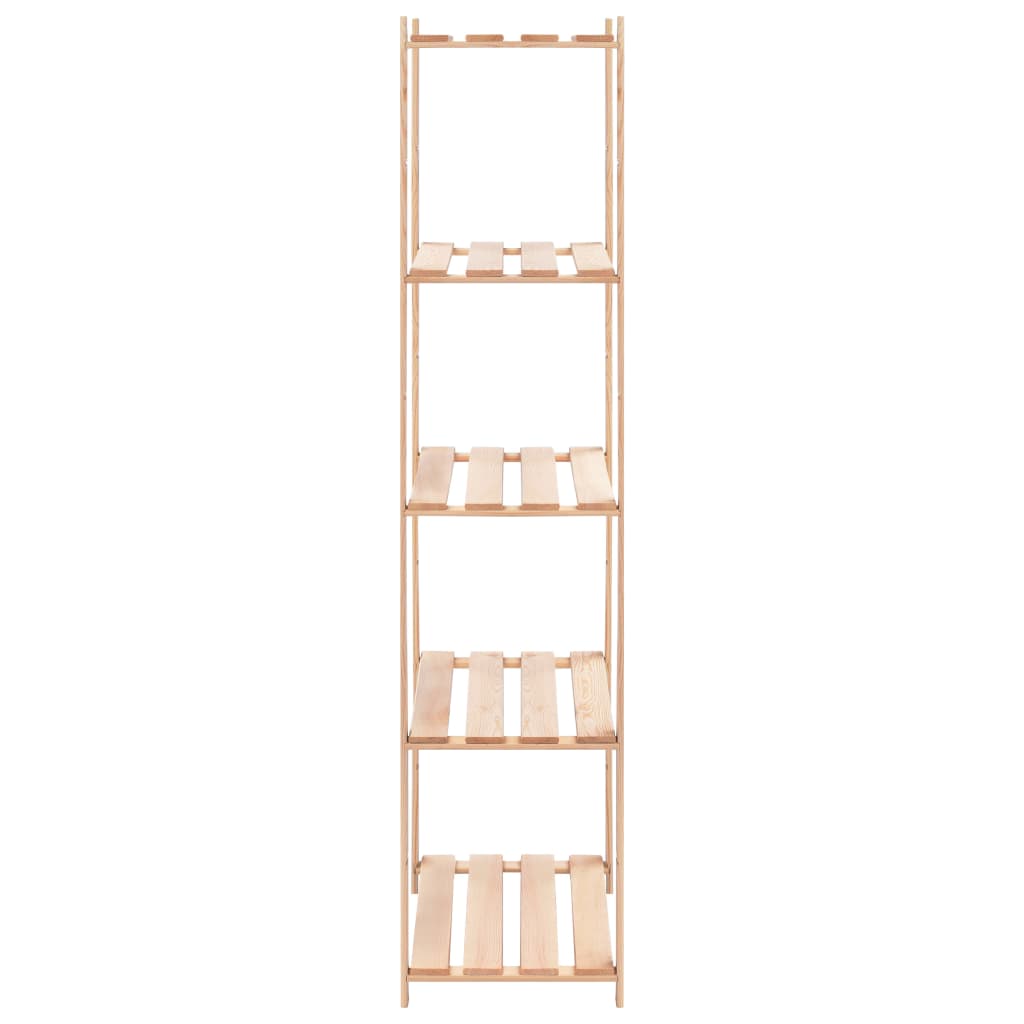 vidaXL 5-Tier Storage Rack 80x38x170 cm Solid Pinewood 250 kg