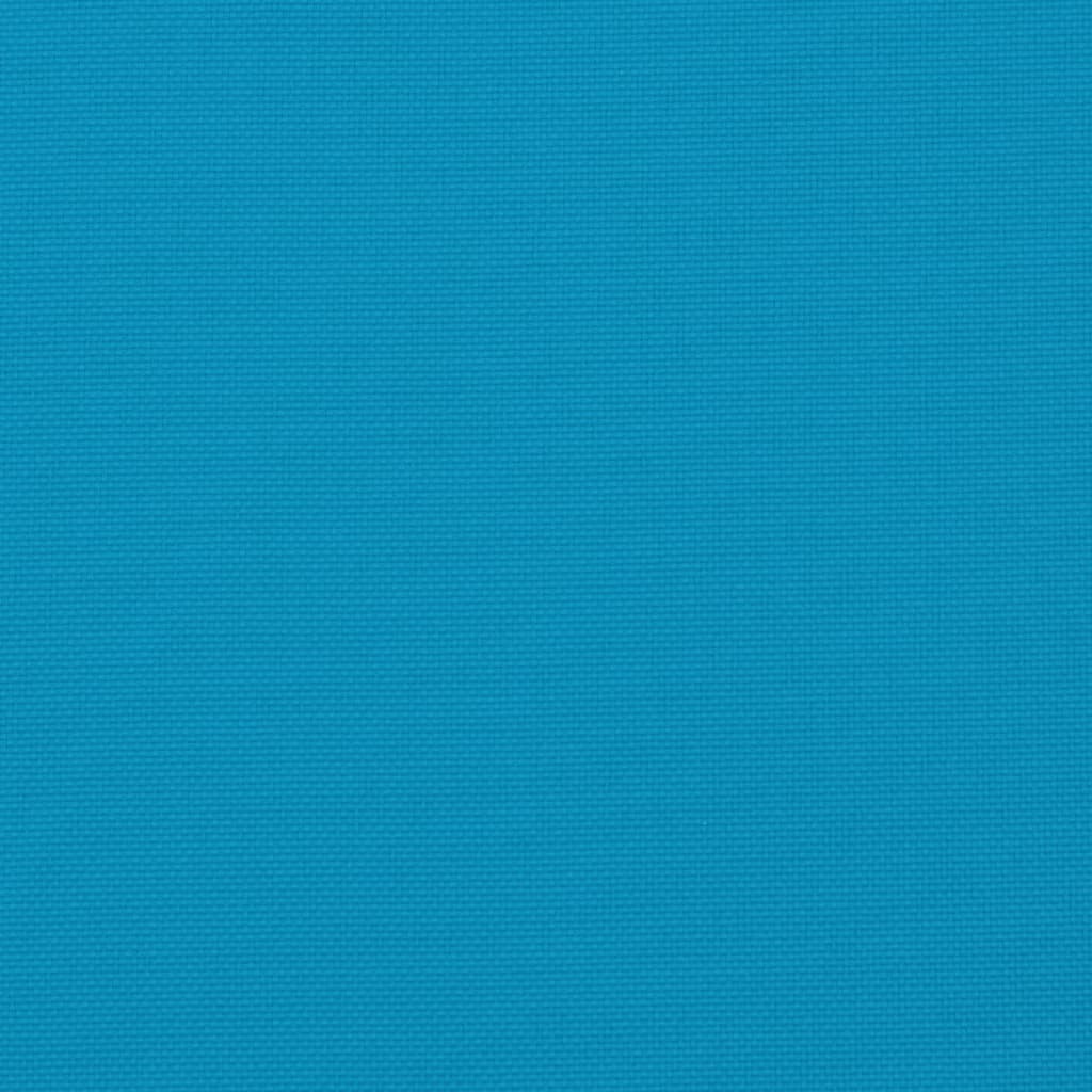 vidaXL Chair Cushions 2 pcs Light Blue 40x40x7 cm Oxford Fabric
