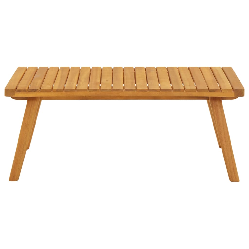 vidaXL Garden Coffee Table 90x55x35 cm Solid Acacia Wood