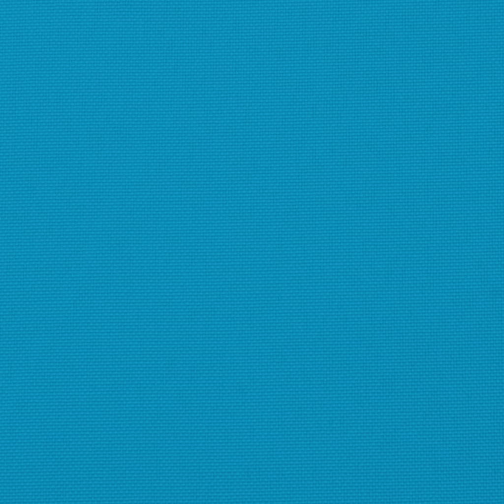 vidaXL Pallet Cushions 4pcs Light Blue 50x50x7 cm Oxford Fabric