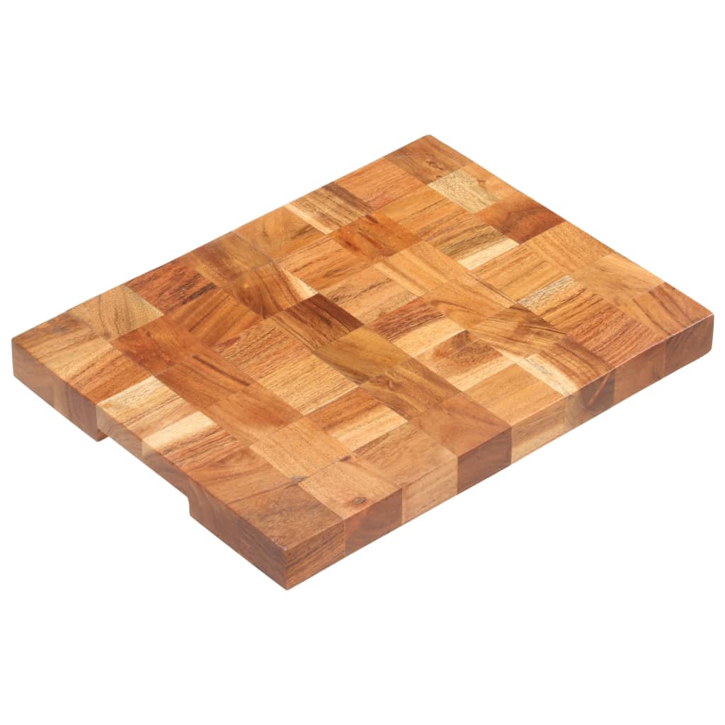 vidaXL Chopping Board 40x30x3.8 cm Solid Acacia Wood