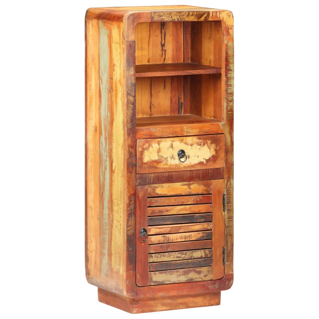 vidaXL Highboard 45x32x110 cm Solid Reclaimed Wood