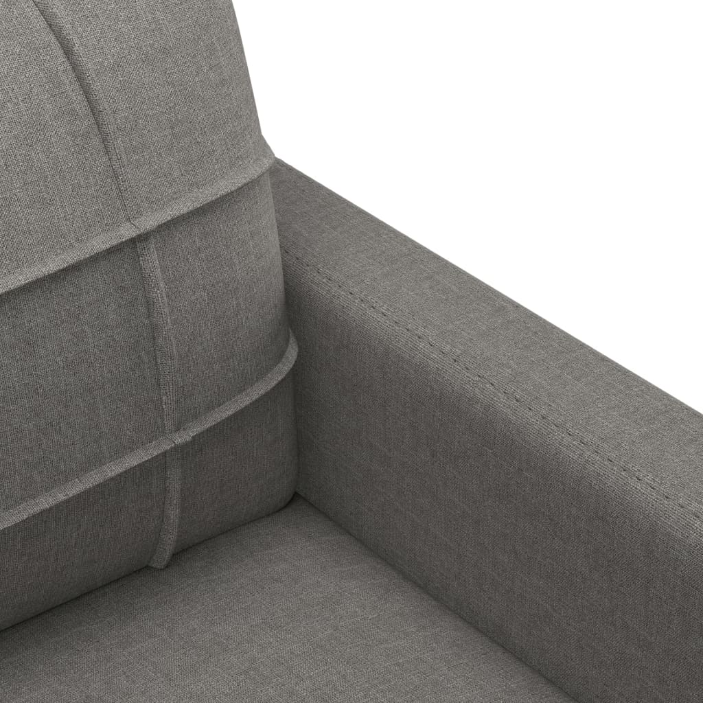 vidaXL Sofa Chair Dark Grey 60 cm Fabric